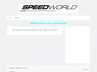 speedworld1.jimdo.com Webseite Vorschau