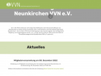 vvn-neunkirchen.de Webseite Vorschau