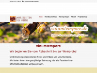 vinumtempore.de Webseite Vorschau