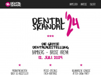 dentalskandal.de Webseite Vorschau