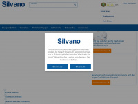 silvano.ch Webseite Vorschau