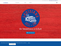 louisiana-steakhaus.de Webseite Vorschau