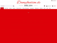 dampfnation.de Webseite Vorschau