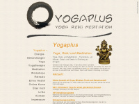 yogaplus.ch Webseite Vorschau