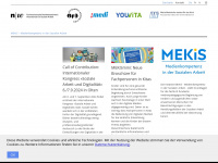 mekis.ch Webseite Vorschau