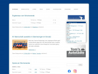 tvtamm-handball.de Webseite Vorschau