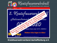 kreisfeuerwehrball.de Webseite Vorschau