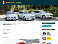 serrurier-crissier.ch Webseite Vorschau