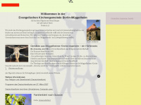 evangelische-kirchengemeinde-mueggelheim.de Webseite Vorschau