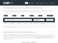 online-marketing-jobs.de Webseite Vorschau