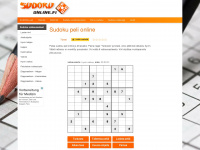 sudokuonline.fi Webseite Vorschau