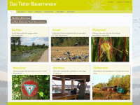 tister-bauernmoor.de Webseite Vorschau
