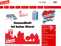 linke-kiel.de Webseite Vorschau