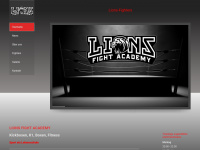 lions-fighters.ch Webseite Vorschau