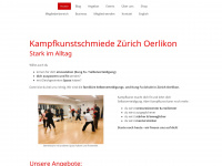 kampfkunstschmiede.ch Webseite Vorschau
