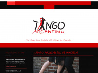 ina-tango.de Webseite Vorschau