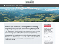 stiftung-innovation.ch Webseite Vorschau