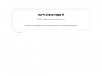 biotonique.it Webseite Vorschau
