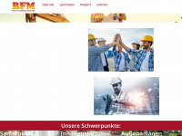 bfm-muellner.at Webseite Vorschau