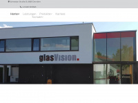 glasvision.at Webseite Vorschau