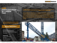 ruppbau.ch Webseite Vorschau