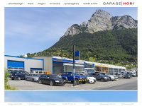 garage-hobi.ch Webseite Vorschau