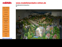 modelleisenbahn-rethen.de Webseite Vorschau