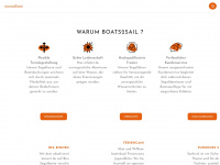 boats2sail.com Webseite Vorschau