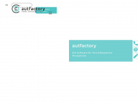 autfactory.com Webseite Vorschau