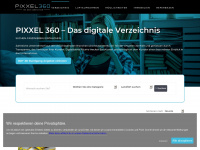 pixxel360.com Webseite Vorschau