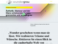 wundergrau.com Webseite Vorschau