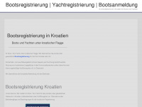 bootsregistrierung.eu Webseite Vorschau