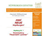 huepfburgen-gstatter.de Webseite Vorschau