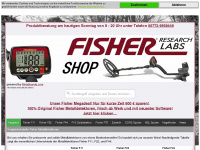 fisher-shop.de Webseite Vorschau