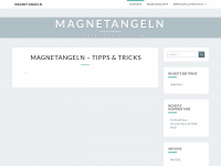 magnetangeln.com Webseite Vorschau