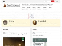 organieorganisti.it Webseite Vorschau