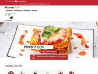 pizzeria-sun.de Webseite Vorschau
