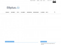 59plus.de Webseite Vorschau