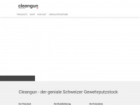 cleangun.ch Webseite Vorschau