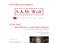 sam-wolf.de Webseite Vorschau