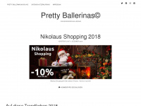 sweet-ballerinas.de Webseite Vorschau