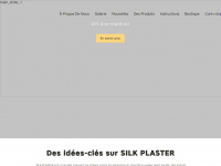 silkplaster.fr Webseite Vorschau