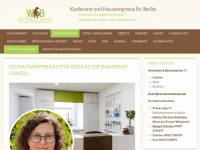 hausarztpraxis-dr-berlin.com Webseite Vorschau