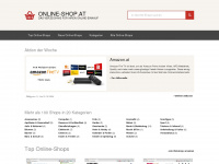 online-shop.at Webseite Vorschau
