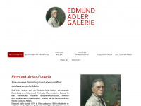 edmund-adler-galerie.at Webseite Vorschau