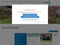 mautern-donau.at Webseite Vorschau
