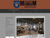 messerermuseum.at Webseite Vorschau