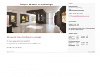 museum-tempus.at Webseite Vorschau