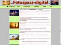 fotospass-digital.de Webseite Vorschau