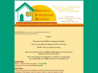 materiauxecologiques-morbihan.fr Webseite Vorschau
